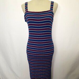 Ultra Flirt Red, White & Blue Sexy Body Con Dress